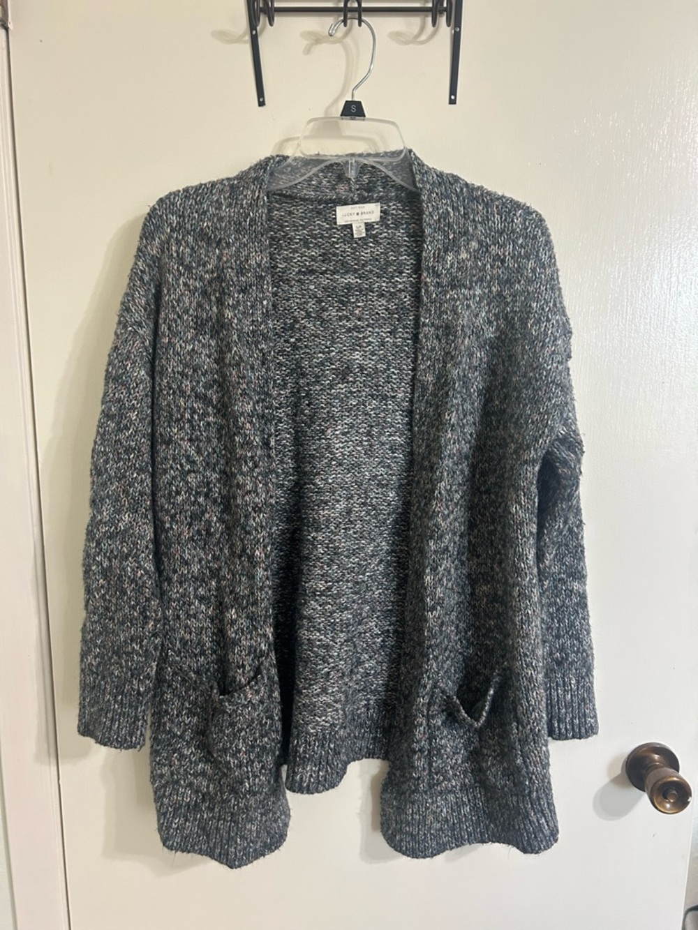 Lucky Brand Open-Front Cozy Cardigan Sweater